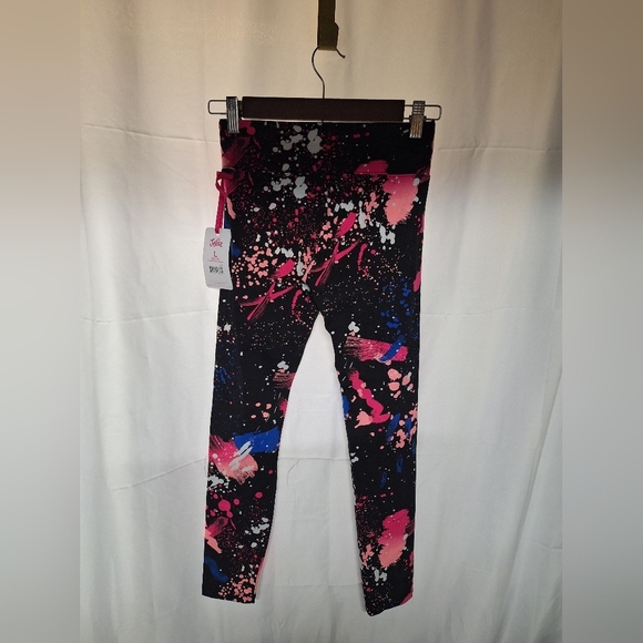 Blue and Pink Tie-Dye Kids Leggings 3- Piece Bundle 2 Are NWT - Picture 10 of 10